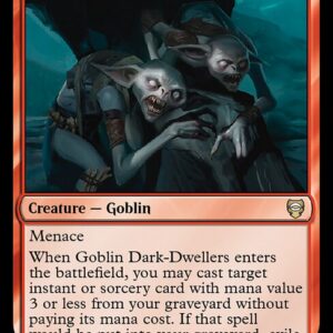 Tales of Middle-earth Commander - 219 - Goblin Dark-Dwellers - Rare - R - Non-foil