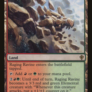 Worldwake - 141 - Raging Ravine - Rare - C - Non-foil