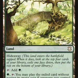 Forgotten Realms Commander - 251 - Mosswort Bridge - Rare - C - Non-foil (Front)