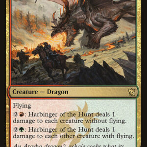 Dragons of Tarkir - 223 - Harbinger of the Hunt - Rare - RG - Non-foil