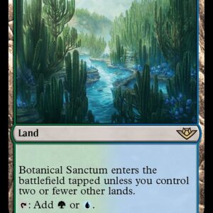 Outlaws of Thunder Junction - 267 - Botanical Sanctum - Rare - C - Non-foil