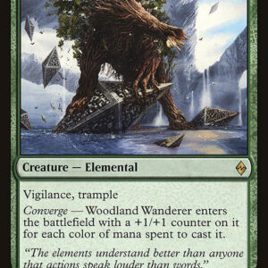 Battle for Zendikar - 198 - Woodland Wanderer - Rare - G - Non-foil