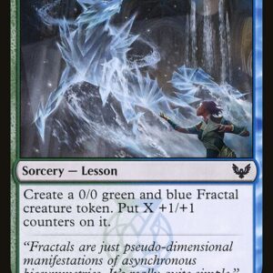 Strixhaven: School of Mages - 187 - Fractal Summoning - Common - UG - Non-foil