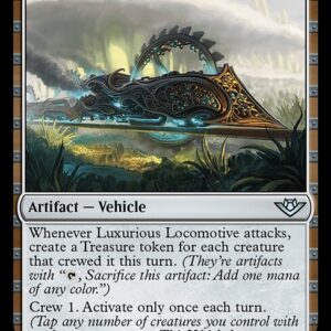 Outlaws of Thunder Junction - 244 - Luxurious Locomotive - Uncommon - C - Non-foil