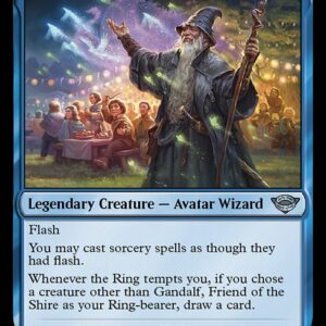 The Lord of the Rings: Tales of Middle-earth - 50 - Gandalf, Friend of the Shire - Uncommon - U - Non-foil
