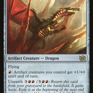 The Brothers' War - 291 - Artificer's Dragon - Rare - C - Foil