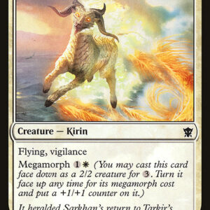 Dragons of Tarkir - 25 - Misthoof Kirin - Common - W - Non-foil
