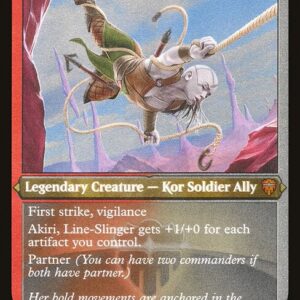 Commander Legends - 515 - Akiri, Line-Slinger - Mythic - WR - Non-foil