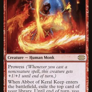 Double Masters 2022 - 100 - Abbot of Keral Keep - Rare - R - Non-foil