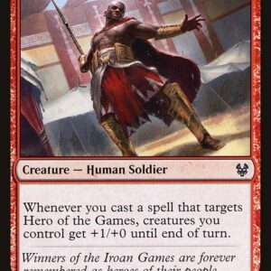 Theros Beyond Death - 137 - Hero of the Games - Common - R - Non-foil