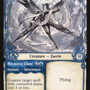 Throne of Eldraine - 283 - Hypnotic Sprite // Mesmeric Glare - Uncommon - U - Non-foil