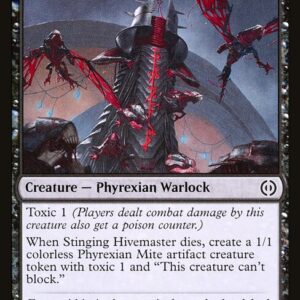 Phyrexia: All Will Be One - 110 - Stinging Hivemaster - Common - B - Non-foil