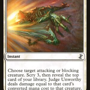 Time Spiral Remastered - 21 - Judge Unworthy - Common - W - Non-foil