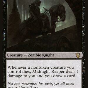 Midnight Hunt Commander - 125 - Midnight Reaper - Rare - B - Non-foil (Front)