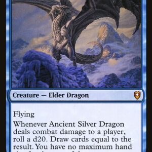 Commander Legends: Battle for Baldur's Gate - 56 - Ancient Silver Dragon - Mythic - U - Non-foil