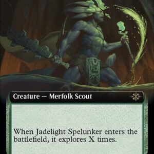 The Lost Caverns of Ixalan - 403 - Jadelight Spelunker - Rare - G - Foil (Front)