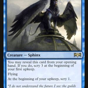 Ravnica Allegiance - 55 - Sphinx of Foresight - Rare - U - Non-foil (Front)
