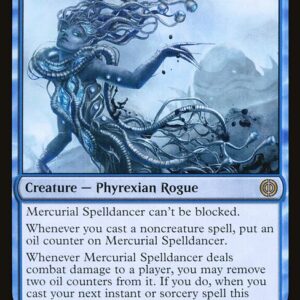 Phyrexia: All Will Be One - 61 - Mercurial Spelldancer - Rare - U - Foil