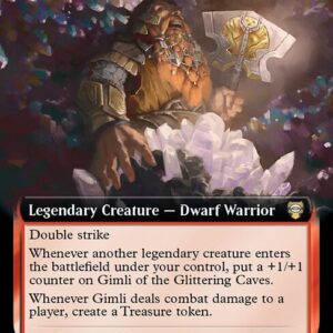 Tales of Middle-earth Commander - 115 - Gimli of the Glittering Caves - Rare - R - Non-foil