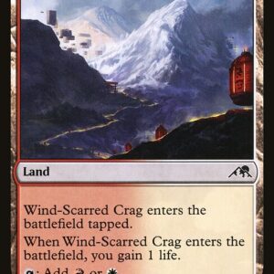 Kamigawa: Neon Dynasty - 282 - Wind-Scarred Crag - Common - C - Non-foil