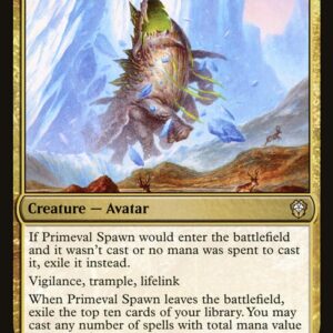 Dominaria United Commander - 13 - Primeval Spawn - Rare - Multi - Non-foil