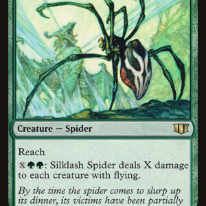 Commander 2014 - 214 - Silklash Spider - Rare - G - Non-foil (Front)