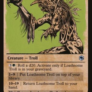 Adventures in the Forgotten Realms - 327 - Loathsome Troll - Uncommon - G - Non-foil