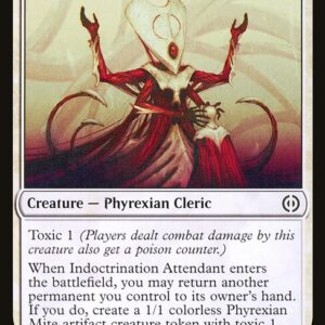 Phyrexia: All Will Be One - 16 - Indoctrination Attendant - Common - W - Non-foil