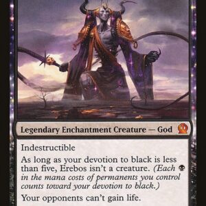 Theros - 85 - Erebos, God of the Dead - Mythic - B - Non-foil (Front)
