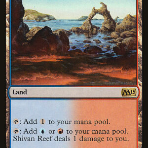 Magic 2015 - 246 - Shivan Reef - Rare - C - Non-foil