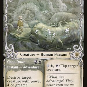 Throne of Eldraine - 275 - Giant Killer // Chop Down - Rare - W - Non-foil
