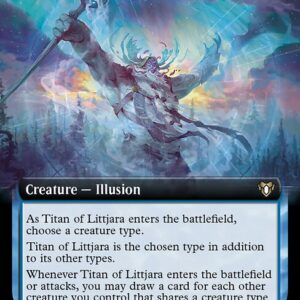 Commander Masters - 760 - Titan of Littjara - Rare - U - Non-foil