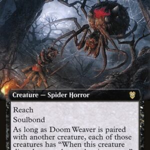 Crimson Vow Commander - 72 - Doom Weaver - Rare - B - Non-foil (Front)