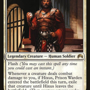 Magic Origins - 19 - Hixus, Prison Warden - Rare - W - Non-foil