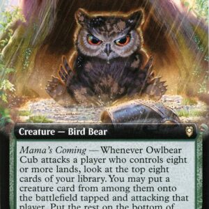 Commander Legends: Battle for Baldur's Gate - 592 - Owlbear Cub - Rare - G - Foil