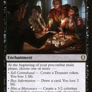 Commander Legends: Battle for Baldur's Gate - 669 - Black Market Connections - Rare - B - Non-foil