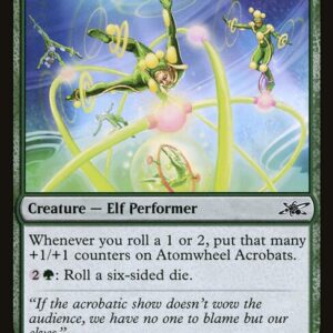Unfinity - 130 - Atomwheel Acrobats - Common - G - Foil