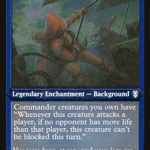 Commander Legends: Battle for Baldur's Gate - 489 - Sword Coast Sailor - Uncommon - U - Foil Etched