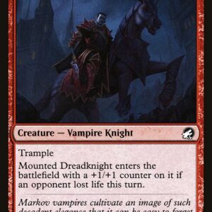 Innistrad: Midnight Hunt - 150 - Mounted Dreadknight - Common - R - Foil