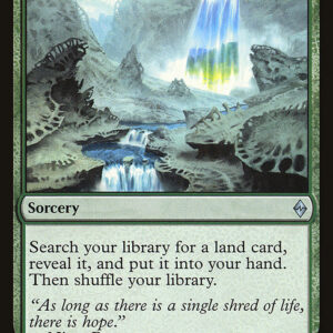 Battle for Zendikar - 192 - Sylvan Scrying - Uncommon - G - Non-foil