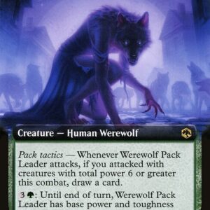 Adventures in the Forgotten Realms - 387 - Werewolf Pack Leader - Rare - G - Non-foil