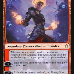 War of the Spark - 119 - Chandra, Fire Artisan - Rare - R - Foil (Front)