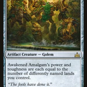 Rivals of Ixalan - 175 - Awakened Amalgam - Rare - C - Foil