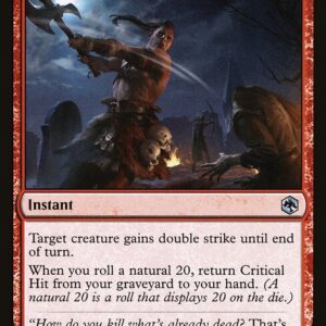 Adventures in the Forgotten Realms - 137 - Critical Hit - Uncommon - R - Non-foil