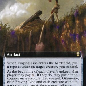 Commander Legends: Battle for Baldur's Gate - 597 - Fraying Line - Rare - C - Non-foil