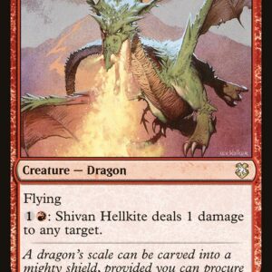 Forgotten Realms Commander - 139 - Shivan Hellkite - Rare - R - Non-foil (Front)