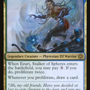 Phyrexia: All Will Be One - 201 - Ezuri, Stalker of Spheres - Rare - UG - Non-foil