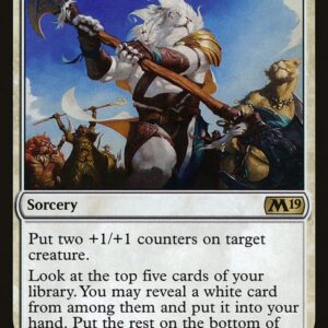 Core Set 2019 - 282 - Ajani's Influence - Rare - W - Non-foil