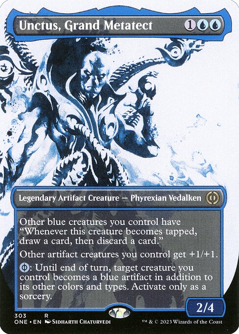 Phyrexia: All Will Be One - 303 - Unctus, Grand Metatect - Rare - U - Non-foil