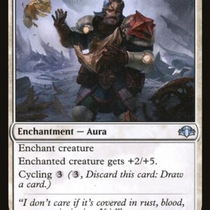 Dominaria Remastered - 10 - Improvised Armor - Uncommon - W - Non-foil